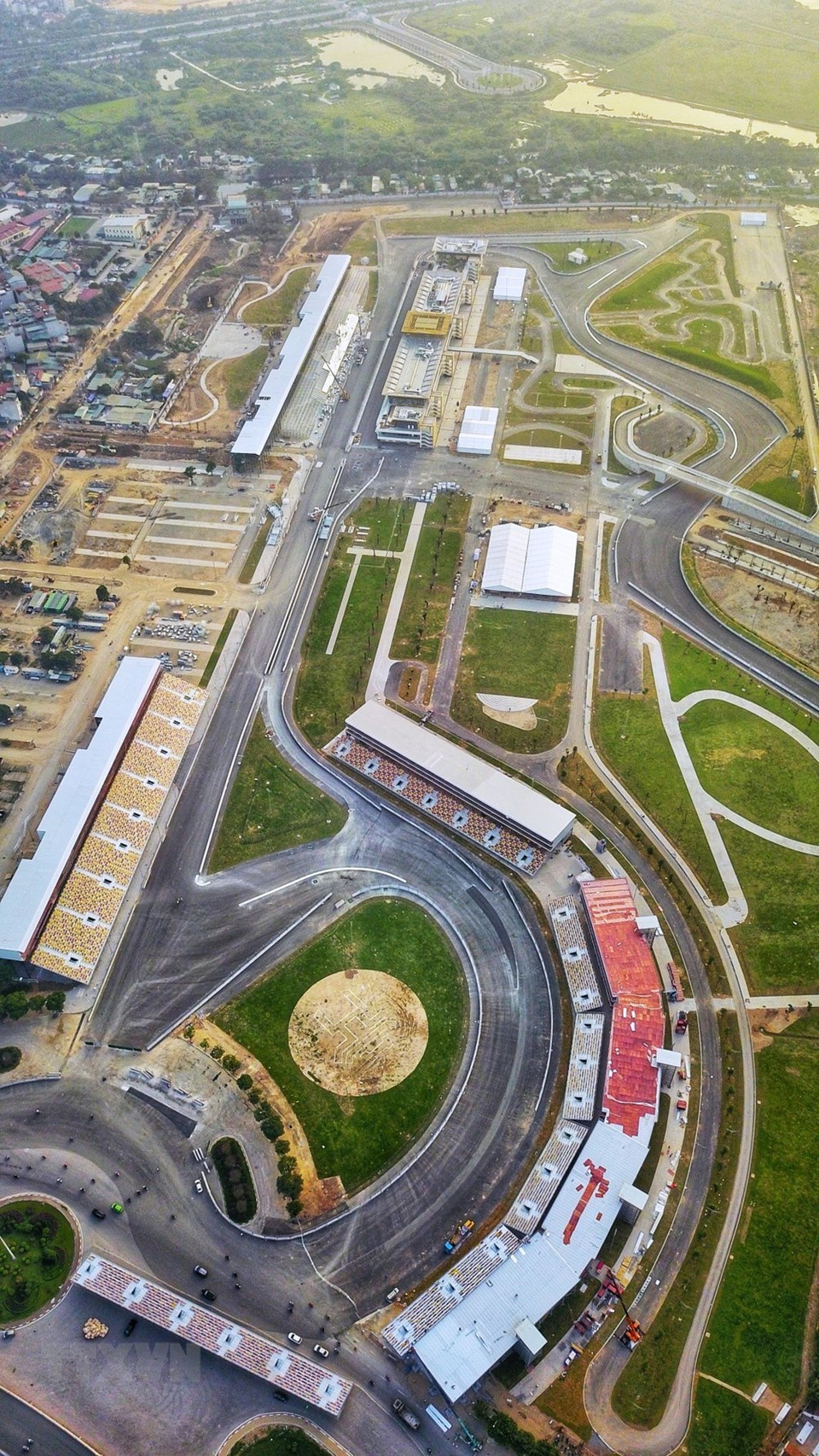 Panorama del Autódromo de Fórmula 1 en Hanoi (Foto: VNA)