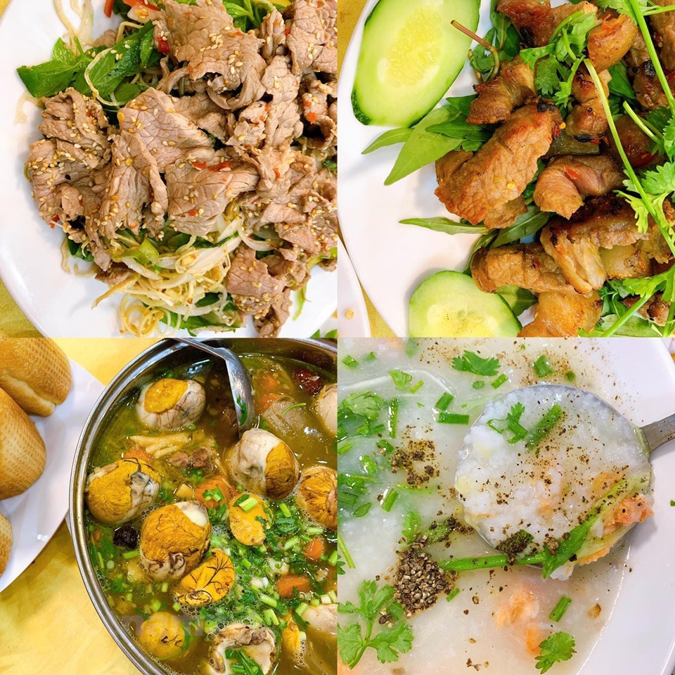 Diversos platos típicos de la región central de Binh Dinh (Foto: VNA)