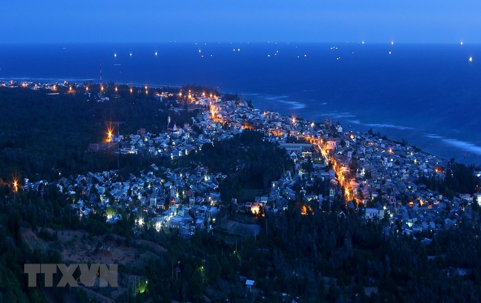 Panorama de Phan Thiet, en Binh Thuan (Foto: Ngoc Ha / TTXVN)