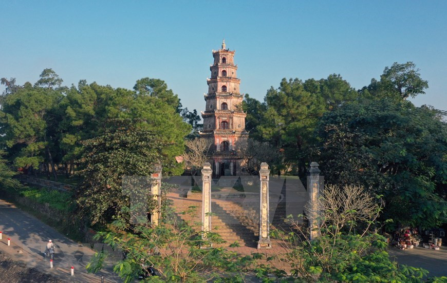 La pagoda Thien Mu fue construida entre 1601-1725 (Foto: VNA)