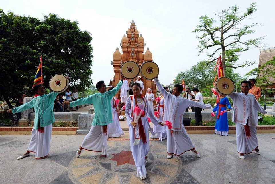 Pueblos de etnia Khmer (Foto: VNA)