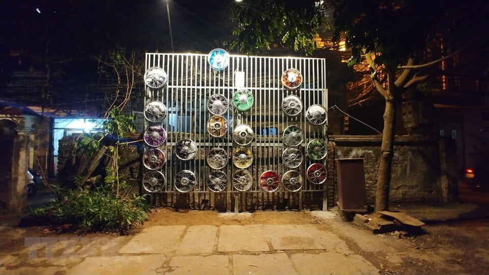 Obra del artista Trinh Minh Tien (Foto: VNA)