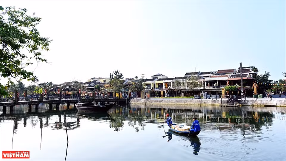 Las antiguas cacas en Hoi An muestran una mezcla única entre la arquitectura vietnamita y las foráneas. (Foto: VNA)