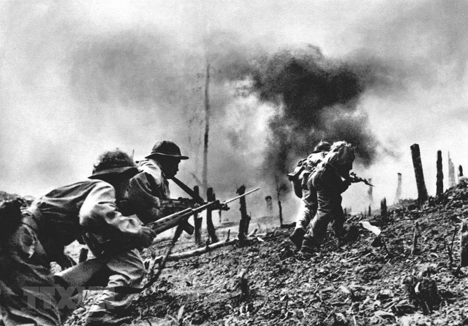 La victoria de la Ruta 9-Khe Sanh y la liberación de Huong Hoa en 1968 completaron con éxito la tarea de desvío estratégico, en contribución a la victoria de la Ofensiva General y la batalla de la Primera 1968, obligando a las tropas estadounidenses a ceder en su invasión. (Foto: VNA)
