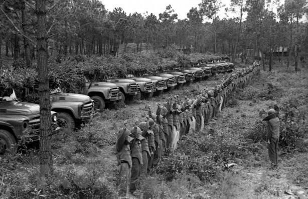 A través de la ruta Ho Chi Minh más de dos millones de combatientes avanzaron hacia el frente del Sur, además de millones de toneladas de armas, alimentos y combustibles fueron transportadas. (Fuente: VNA)