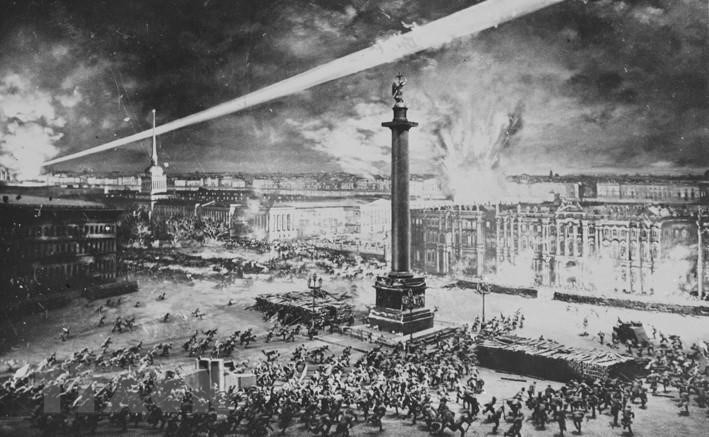 La exitosa Revolución de Octubre de 1917 en Rusia fue un gran aliento para la revolución vietnamita. (Foto: Archivo de VNA)
