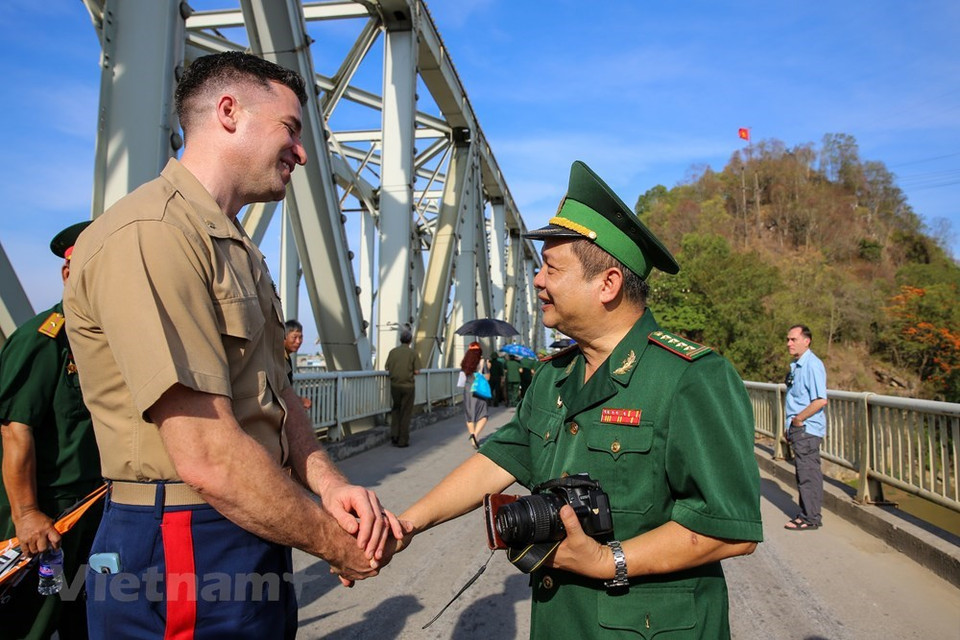 El puente Ham Rong se ha convertido en un símbolo del heroísmo del pueblo vietnamita. (Foto: VNA)