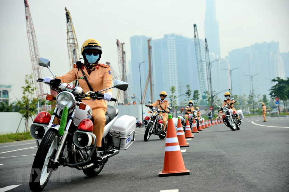 El equipo servirá para acompañar a las delegaciones de alto nivel en los importantes eventos de Ciudad Ho Chi Minh en el futuro.