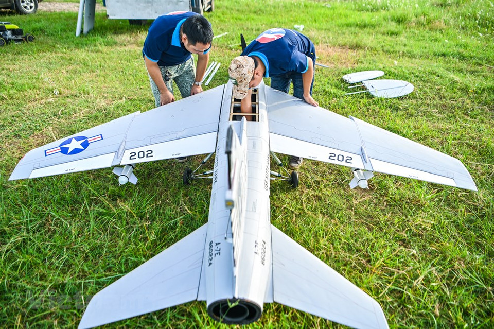 Los jugadores son del club de modelos de aviones (Foto: Vietnam +)