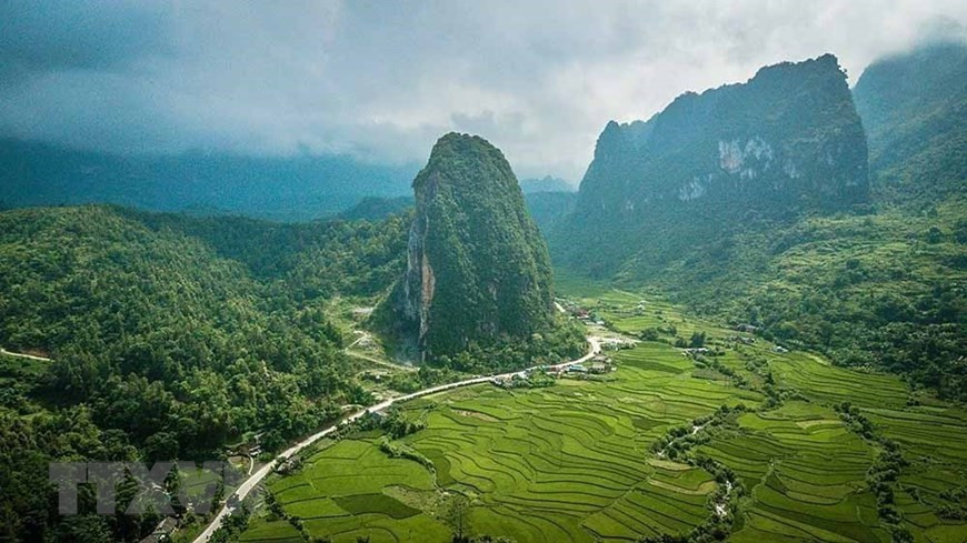 En 2018, el Parque Non Nuoc Cao Bang fue reconocido por la UNESCO como Geoparque Global (Fuente: VNA)