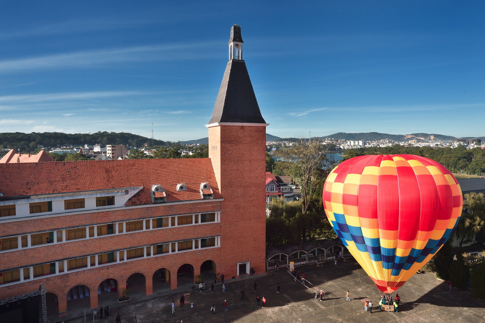 El Colegio Pedagógico de Da Lat, una vista desde la altura (Fuente:VNA)