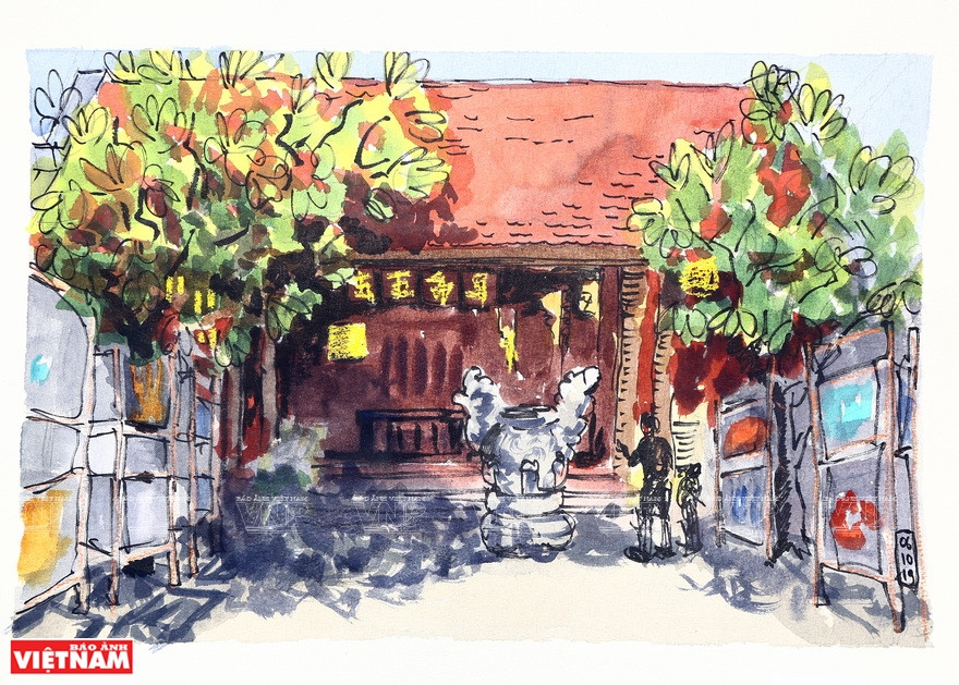 La casa comunal de Hang Bac (Fuente: VNA)