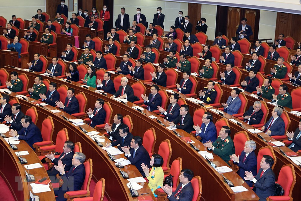 Escenario de la reunión. (Foto: VNA)