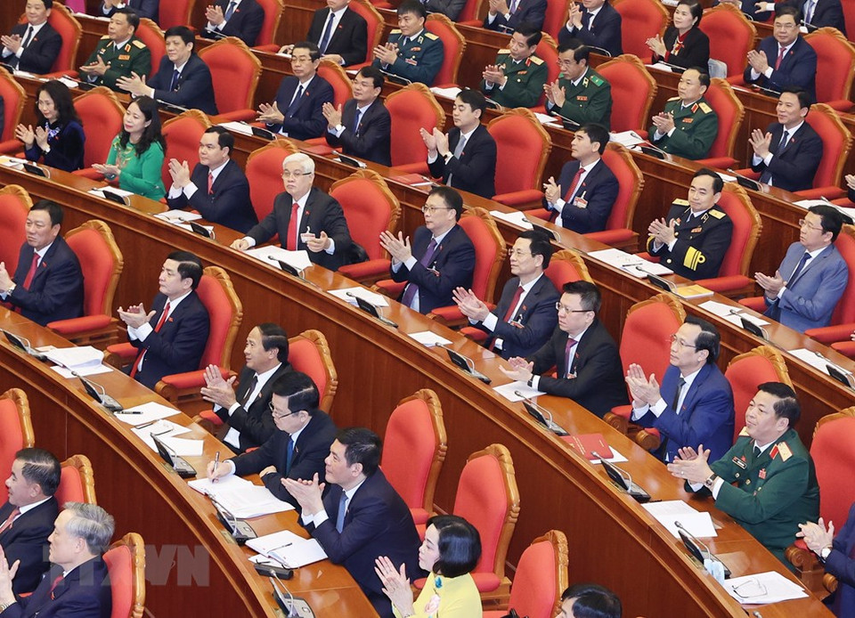 Escenario de la reunión. (Foto: VNA)