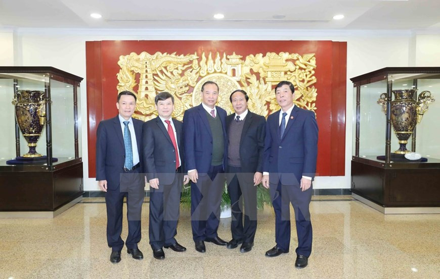 Participantes en el evento. (Foto: VNA)