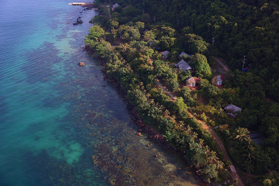 Área marítima al sur de la isla de Phu Quoc (Foto: VNA) 