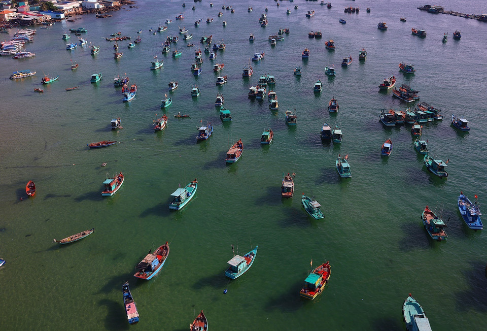 El pueblo pesquero de Hon Thom en Phu Quoc (Foto: VNA) 