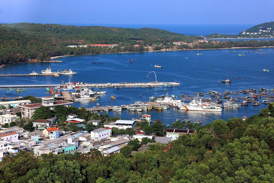 El puerto de An Thoi en Phu Quoc (Foto: VNA) 