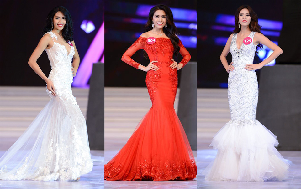 Topten en traje de noche 