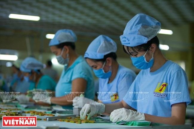 Cada año, Vinh Tien suministra más de 1 300 toneladas de caramelos al mercado.