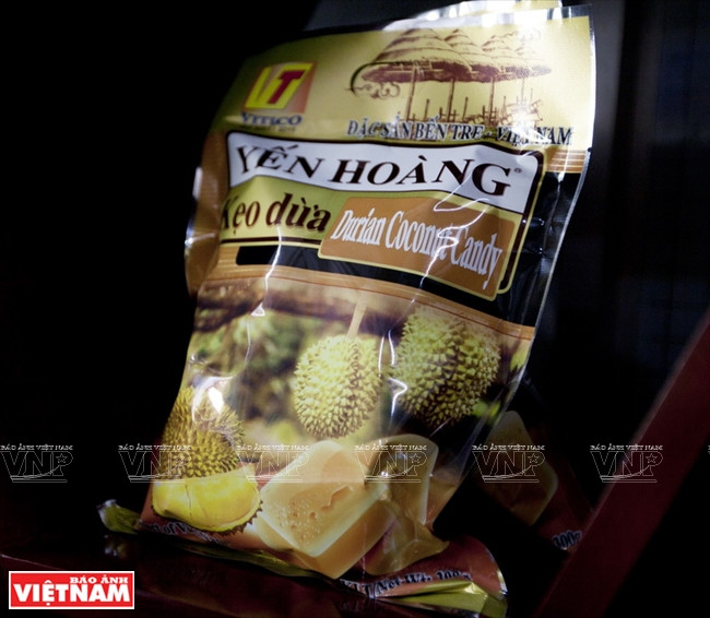  “Caramelos de coco de la marca Yen Hoang.