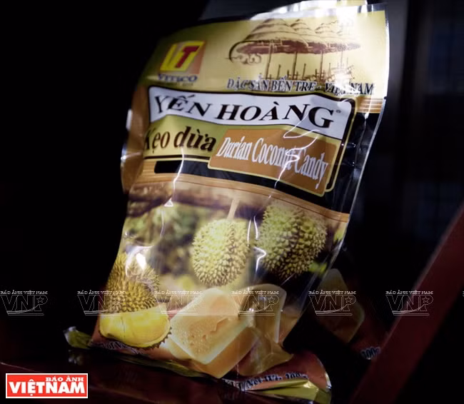  “Caramelos de coco de la marca Yen Hoang.