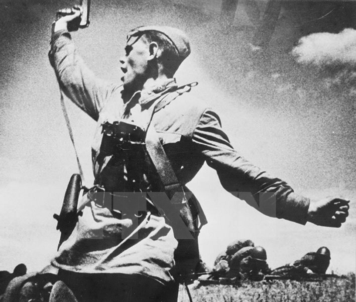 Imágenes de soldados del Ejército Rojo durante la Segunda Guerra Mundial. (Foto: Documentación Internacional/VNA)