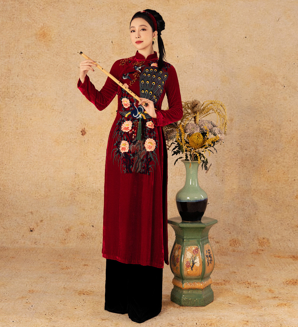 Algunos productos destacados de la diseñadora Tho Tho (Foto: VNA)