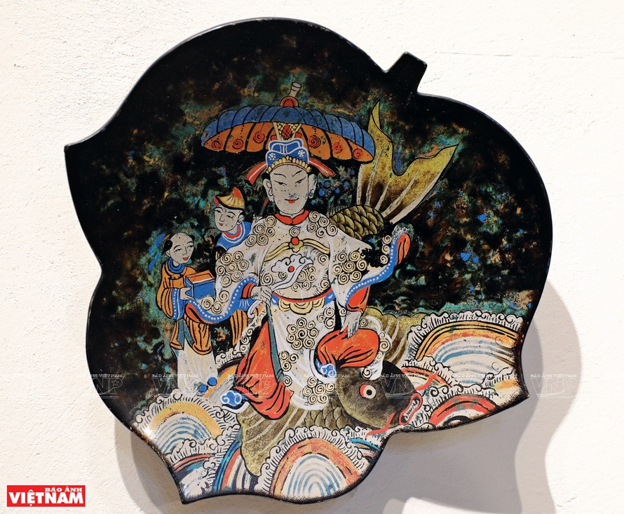 Una obra en laca. (Foto: Revista Vietnam)