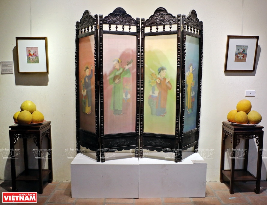 Exposición de las obras del proyecto "De tradición a tradición". (Foto: Revista Vietnam)