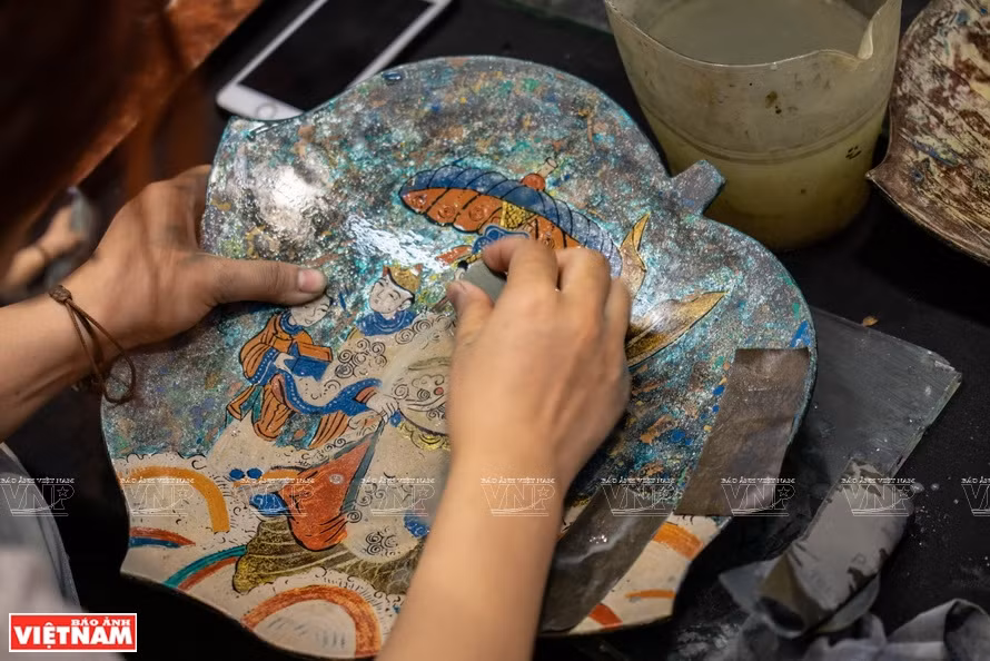 Detalles de una obra. (Foto: Revista Vietnam)