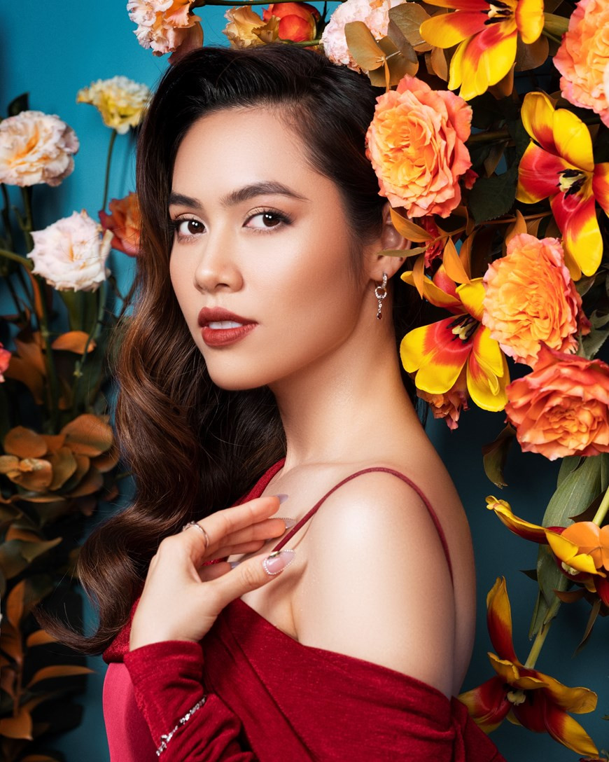 La señorita Hoang My muestra su belleza cada vez más atractiva y llena de carisma (Fuente: Vietnam+)