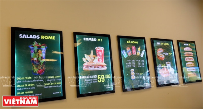 iBanhmi tiene cuatro combos para elegir. (Fuente: VNA)