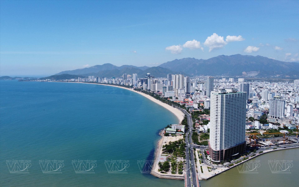 Un rincón de la ciudad costera de Nha Trang en la provincia centrovietnamita de Khanh Hoa. (Fuente: VNA)