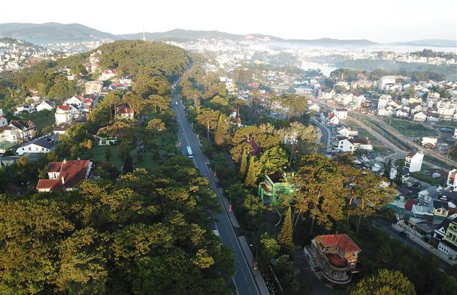 Da Lat se encuentra a una altitud de mil 500 metros sobre el nivel del mar y es una famosa ciudad turística de Vietnam con un clima templado y fresco todo el año. (Foto: VNA)
