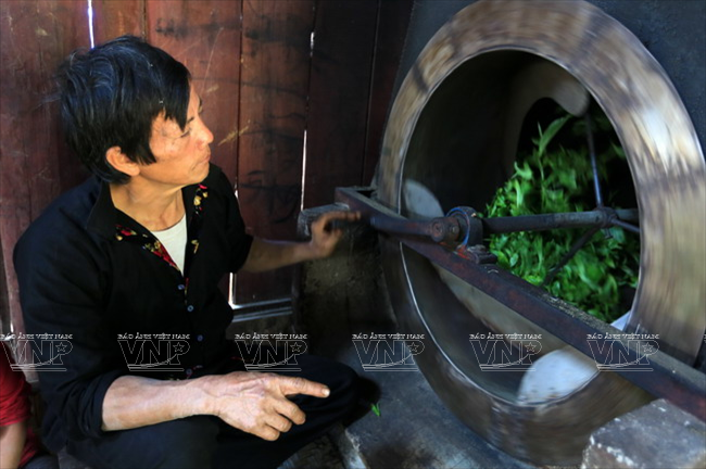 Hang A Chu, de etnia Mong, tiene un establecimiento procesador en su casa. Es una de las personas que se hacen ricas gracias al té Shan Tuyet.