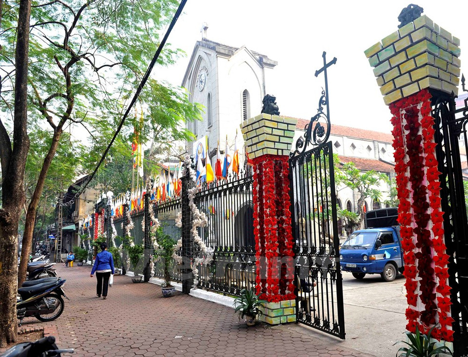 La Iglesia Ham Long es también un reconocido sitio (Fuente: VNA)