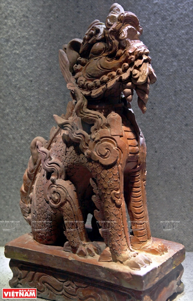 Las estatuas de Nghê aparecieron con frecuencia desde el siglo XV hasta el XVIII. (Fuente: VNA)