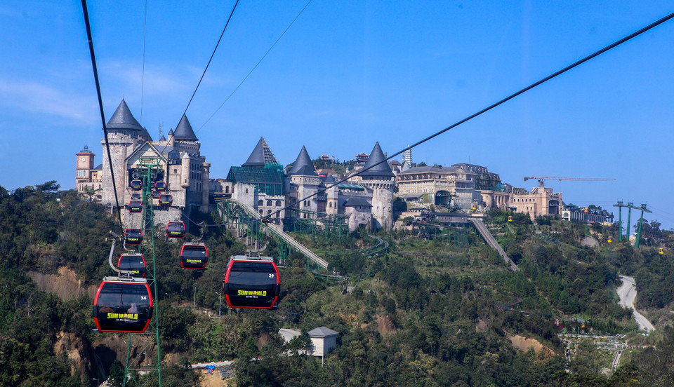 Un rincón de la zona turística de Ba Na Hills (Foto: VNA)