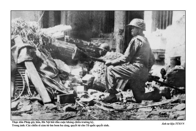 Un combatiente llevaba una bomba, determinado a sacrificarse su vida por la Patria (Foto de archivo)
