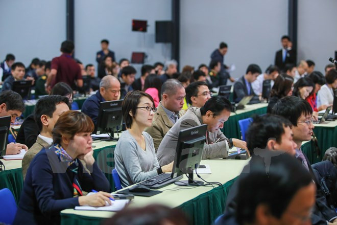 Asistieron a la inauguración unos 300 reporteros nacionales y extranjeros (Fuente: VNA)