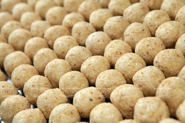 Bolas recién hechas (Fuente: VNA)