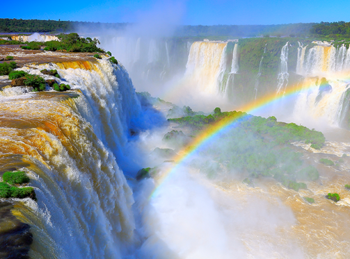La cascada Iguazu en Argentina (Fuente: Getty)