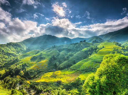 La municipalidad montañosa de Sapa (Fuente: Getty)