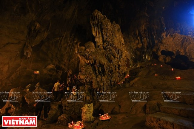 La cueva Huong Tich en la pagoda Huong (Fuente: VNA)