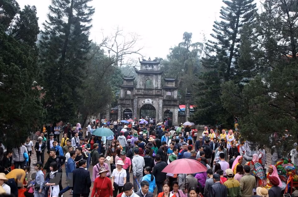 La fiesta de la Pagoda Huong (Fuente: VNA) 