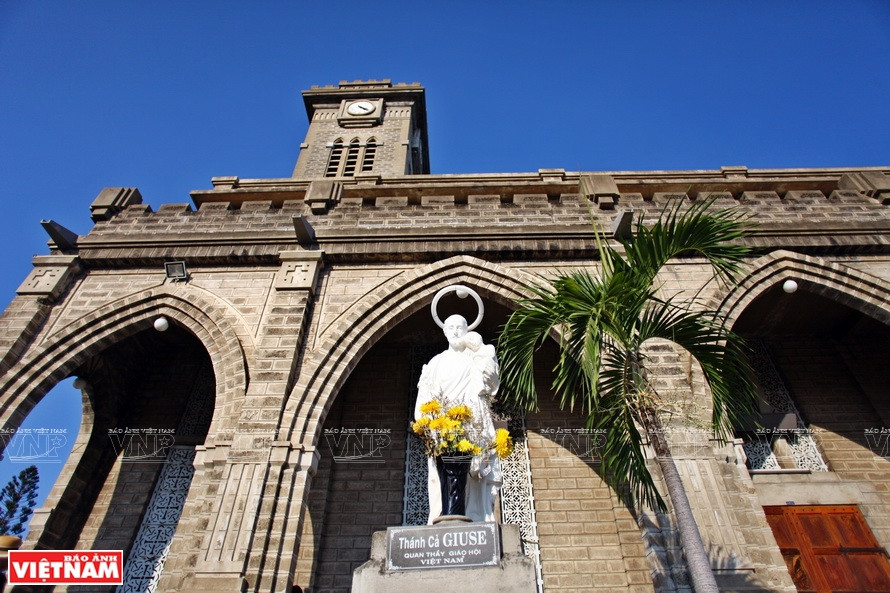 La iglesia tiene una belleza antigua magnífica. (Foto: VNA)