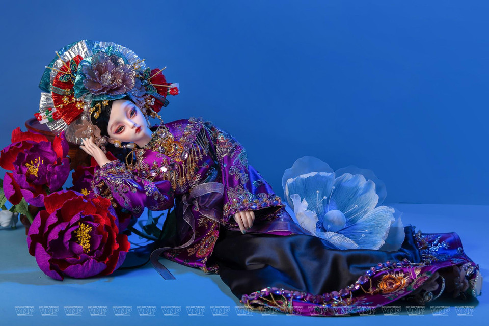 Traje de muñeca que representa a una de las diosas madres (Fuente: VNA)