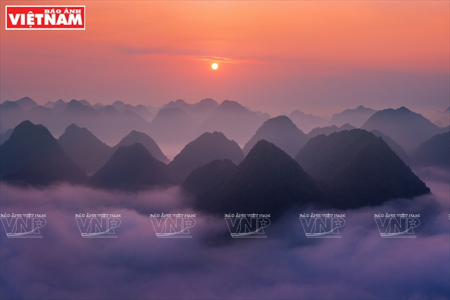 Montañas en el distrito de Bac Son, provincia de de Lang Son (Foto: Nguyen Hoang Linh)