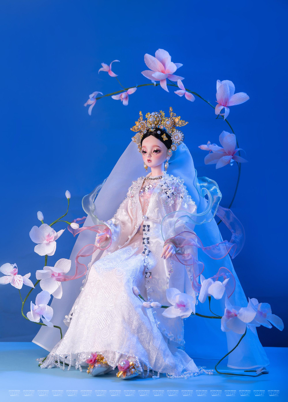 Traje de muñeca que representa a una de las diosas madres (Fuente: VNA)